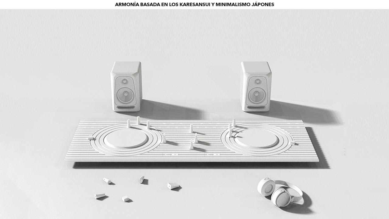 Consola DJ Minimalista